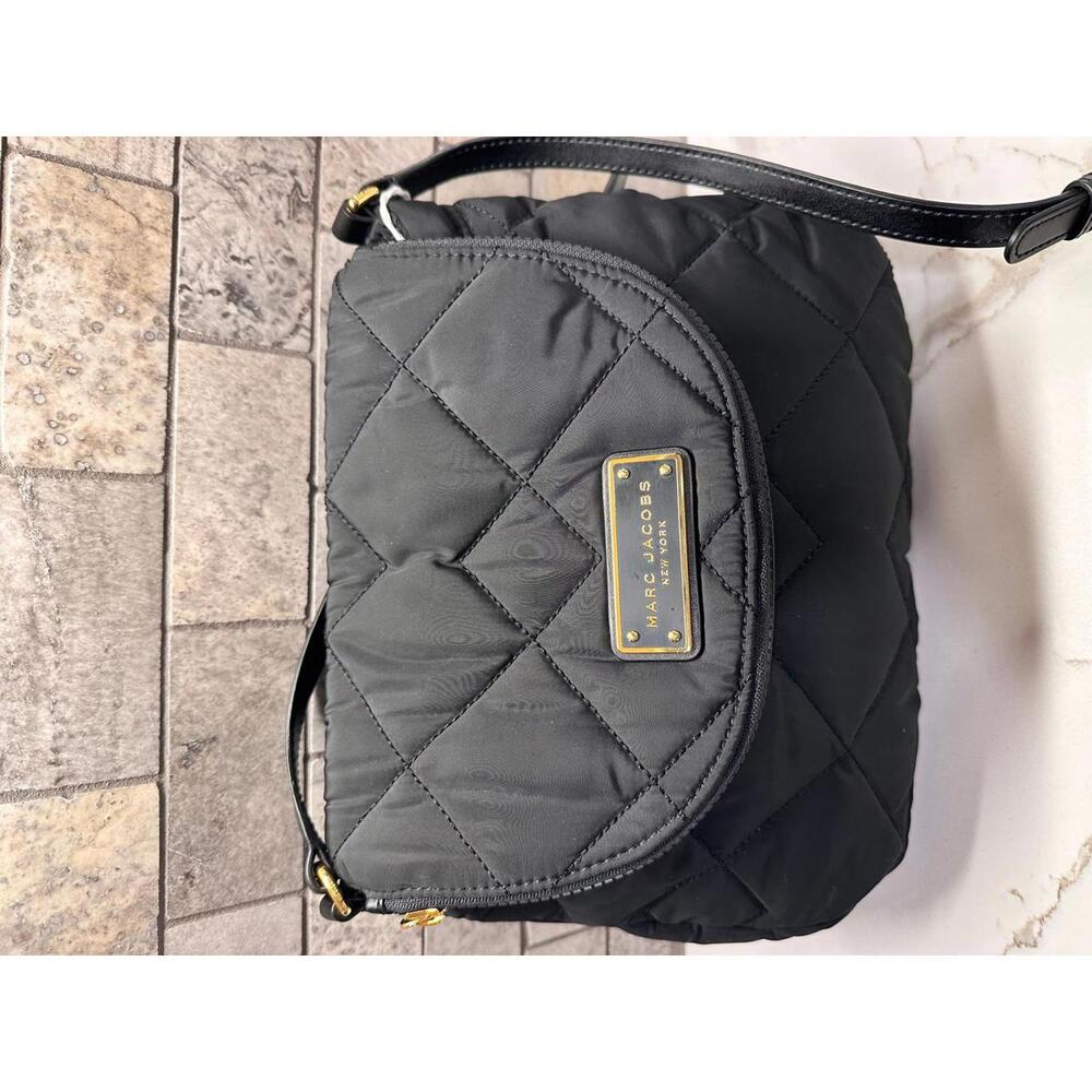 603. Marc Jacobs Natasha Quilted Nylon bag